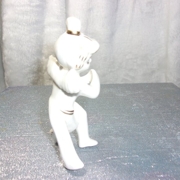 HXS-49 VINTAGE 1957 HOLT HOWARD CERAMIC ANGEL FIGURE CANDLE CLIMBER - Picture 4 of 11